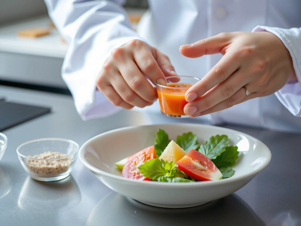 Präzise Nahrungsmittelauswahl